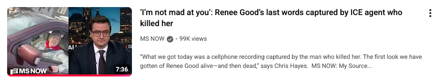 Last words of Renee Good